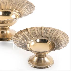 Bol de metal decorativo para servir y almacenar aperitivos - Product Image 5