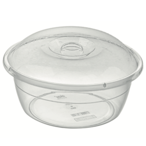 Afossa - Tazón de Plástico Transparente Moderno con Tapa, Recipiente de Almacenamiento para Cocina, Apto para Alimentos, 10 Litros, Ecológico, Venta al por Mayor - Product Image 6