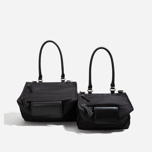 <span class=keywords><strong>Bolso</strong></span> de Hombro de Nylon Estructurado Personalizado de Fábrica, <span class=keywords><strong>Bolso</strong></span> de Moda Vintage para Mujer - Product Image 3