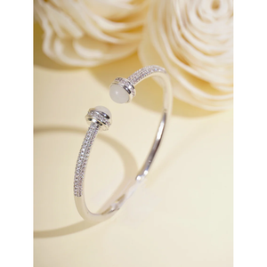 Twist-it Fashion Bracelet manchette en or massif 18 ct avec diamants - Product Image 3