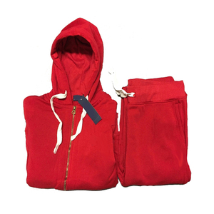 Ropa deportiva personalizada Cremallera Chándal Sudadera con capucha Cuerda blanca Manga larga Hombres Chándal/Conjunto de traje de jogging Unisex Múltiples colores - Product Image 1