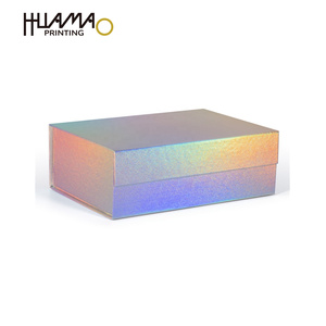 Caja plegable premium personalizable en gris claro para empaque de lujo de <span class=keywords><strong>cosm</strong></span>éticos, regalos corporativos, ahorro logístico - Product Image 6