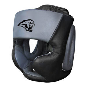 Protège-tête de boxe en cuir de haute qualité sur mesure Conception imprimée personnalisée pour les amateurs de fitness - Product Image 1