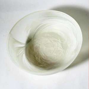 Bol aux amandes antiques de couleur blanche Bol en bois et résine en ligne au meilleur prix Taille du produit personnalisé fabriqué en Inde - Product Image 4