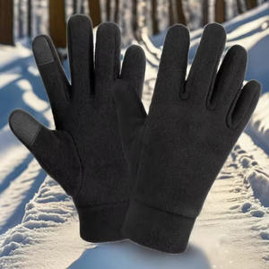 Gants de jogging unisexes en gros 2025, gants de course de haute qualité en silicone avec écran tactile, logo personnalisé pour hommes, randonnée, course à pied - Product Image 1