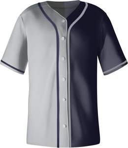 Camiseta de Baloncesto con Botones, Sublimada, Personalizada, con Nombre y Número Bordados, Uniformes de Equipo Transpirables, Ajuste Holgado, Tallas Grandes - Product Image 5