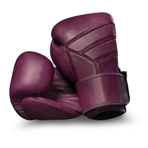 Gants de boxe MMA en cuir de qualité supérieure avec logo personnalisé, évacuation de l'humidité, fermeture auto-agrippante, plusieurs couleurs et tailles pour l'entraînement - Product Image 5