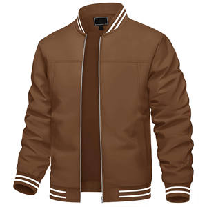 Blouson aviateur Letterman Baseball College de qualité supérieure pour homme pour la saison d'hiver Veste décontractée universitaire en toile fine à l'avant - Product Image 1