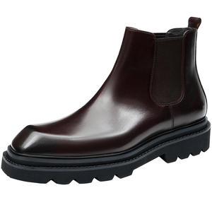 Chaussures décontractées légères avec semelle absorbant la transpiration et structure flexible, chaussures de tous les jours pour hommes, chaussures en cuir - Product Image 1