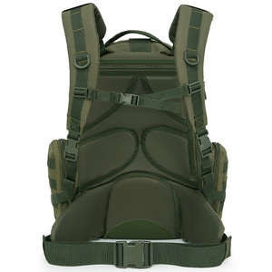 Mochila Viking Patrol Pack de 60 Litros - Verde Oliva con Rejilla Trasera Acolchada y Accesorios Molle, Diseño Camuflaje Personalizado - Product Image 2