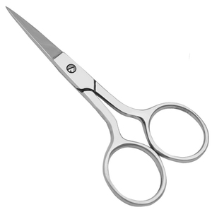 Mini ensemble de ciseaux de manucure lames incurvées en acier inoxydable pour ongles et cuticules pointues et fabriquées au Pakistan - Product Image 3