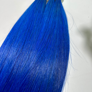 Vente en gros de produits capillaires en vrac bleus de qualité supérieure pour extension de cheveux humains naturels 100% humains bruts vietnamiens - Product Image 5