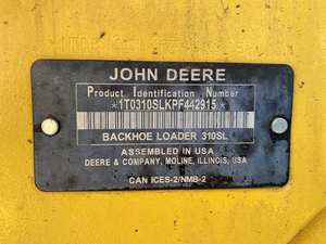 COMPRA RETROEXCAVADORA CARGADORA JOHN DEERE 310SL - Product Image 6