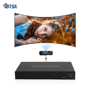 Hệ thống chiếu nhập vai 4K60 3840*2160 Bộ điều khiển video tường 1x2 HDMI Bộ xử lý nhiệt hạch ghép nhiều chiếu - Product Image 2