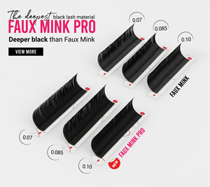Extensions de cils Charmlash en gros, extensions de cils individuelles, boîte d'emballage pour cils, faux vison personnalisé, professionnel - Product Image 4