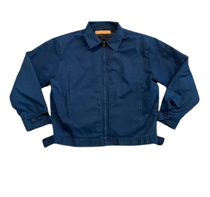 Vestes personnalisées en toile noire d'automne Doublure rembourrée Vestes de travail pour hommes avec poche zippée Veste pour hommes - Product Image 1