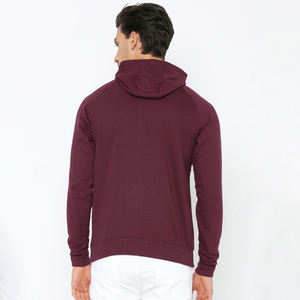 Sweat à capuche de haute qualité pour hommes pour l'hiver confortable et confortable tissu polaire de coton coupe ajustée avec motif solide nouveau design teint uni - Product Image 4
