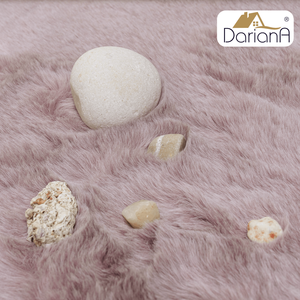 DarianA Tweed Soft Faux Fur Area <b>Rug</b> Plush 2.3cm Pile Anti-Slip 3D Mesh Backing Machine <b>Washable</b> Indoor <b>Rug</b> - Product Image 4