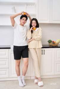 Conjunto de Ropa Casual de Maternidad de Tela Suave y Resistente, Transpirable, No se Decolora, con Logotipo Personalizado al por Mayor B709 - Product Image 3