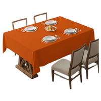 Nappe Taille Personnalisée Rectangulaire Salle À Manger Imprimé 100% Coton Nappe Tissu Nappe