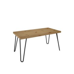 CPT2859-80 da tavolino stile legno massello colore naturale 80x40 - Product Image 4