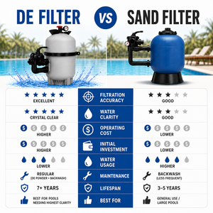 Système de filtration Wavetec 48 pieds carrés DE pour piscine hors sol et spa, alternative au filtre à sable - Product Image 5