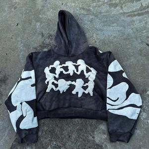 <b>Top</b> Selling Fully Customize 100% Cotton Winter Rhinestone for Hoodie for <b>Men</b> & Women Wholesale - Product Image 2