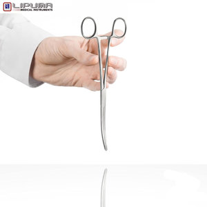 Bonitos fórceps Kelly de venta, el mejor diseño, instrumentos quirúrgicos artesanales duraderos curvos de 10 pulgadas, precio al por mayor, profesionales médicos - Product Image 3