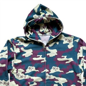 Sudadera con capucha con cremallera de camuflaje de alta calidad para hombres y mujeres cómoda y elegante perfecta para ropa informal y actividades al aire libre - Product Image 2