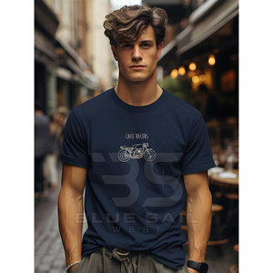 Camiseta de Cuello Redondo para Hombre, Estampada, Informal, con Tela Suave al Tacto, para un Look Urbano Moderno, Camiseta de Cuello Redondo para Hombre a la Moda - Product Image 6