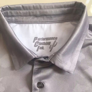 Camiseta de Golf Unisex de 200 Gramos para Hombre, de la Mejor Calidad, Diseño Personalizado, Impresión por Transferencia de Calor, Colores Personalizados, Cuello Alto - Product Image 1