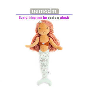 ตุ๊กตาผ้าฝ้ายนุ่มตุ๊กตานาง<span class=keywords><strong>เงือก</strong></span>ของเล่นสำหรับเด็ก - Product Image 3