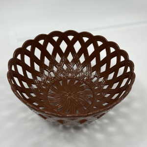 Panier de rangement en plastique pour la cuisine Panier à mailles creuses empilable en PP OEM Vietnam pour la cuisine Étiquette personnalisée - Product Image 3
