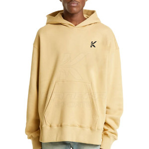 Sweat-shirts oversize à capuche unis en coton doux, coupe classique confortable, pour usage quotidien, mode décontractée et streetwear - Product Image 3