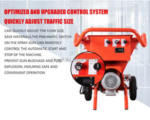 Spachtelmasse Zementmischer Betonspritzgerät Mörtel Airless-Spritzverputzmaschine Brandschutzbeschichtung Wandfarbe Verputzmaschine CE - Product Image 2