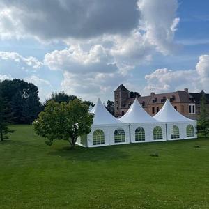 Chalet de jardin 5x5m 6x6m 20x20 ft Tente pagode pour mariage, événement, exposition pour <span class=keywords><strong>location</strong></span>, événement, fête de mariage - Product Image 2