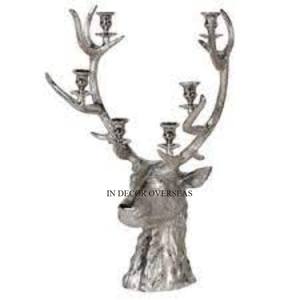 Centro de mesa Chapado en oro Calidad superior Metal Aspecto atractivo Asta Diseñador Mesa Centro de mesa Portavelas DE LA India - Product Image 6