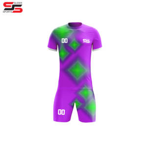 Uniforme de fútbol personalizado para Club y equipo nacional, temporada de verano, estampado por sublimación personalizado, uniformes de fútbol para hombres en tela de poliéster - Product Image 5