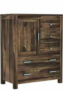 ตู้ไม้หลายลิ้นชักสำหรับห้องนอนและห้องนั่งเล่นหน่วยเก็บของอเนกประสงค์สำหรับใช้ในบ้านบ้านไร่และโรงพยาบาล - Product Image 4