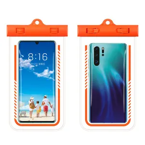 Hot Sale Product Wholesale Mix Colors Neon Green TPU Good Quality Summer Waterproof Mobile Pouch Phone Case Bag Accessories