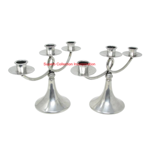 High Quality Metal Iron Brass <b>Candle</b> Stand Attractive Decorative Candelabra Holder for <b>Weddings</b> Lighting Accessories Supplies - Product Image 2