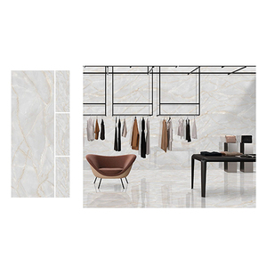Carreaux émaillés au design moderne Nouvelle version Dalles de porcelaine au fini mat pour mur intérieur et dalle de sol pour le salon - Product Image 5
