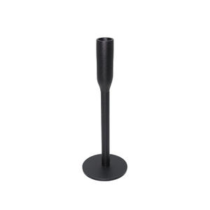 Portavelas cónico negro de Metal de alta calidad con Base redonda para decoración de mesa de fiesta de boda vela cónica hecha a mano a granel - Product Image 2
