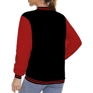 Nouvelle veste universitaire coupe-vent élégante 2025 coton Polyester et vestes universitaires respirantes à boutons couverts pour femmes - Product Image 2