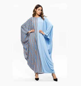 Venta directa de fábrica Precio bajo Mujeres Islámicas Abayas Vestido largo Elegante Dubai Árabe Ropa islámica Casual Ropa de moda al aire libre - Product Image 5