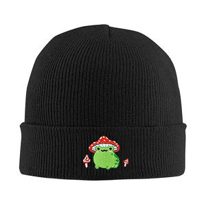 Gorro de punto personalizado de alta calidad, gorro de moda al por mayor, gorros de punto cálidos, gorros de invierno con logotipo bordado para compradores - Product Image 5