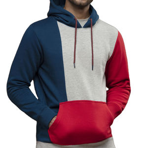 Sweat-shirts à capuche pour hommes, motif uni d'hiver, qualité supérieure, patchwork, respirant, impression numérique, couleur personnalisée, anti-froissement - Product Image 2