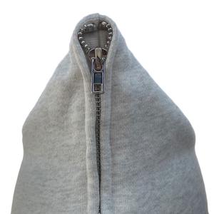 Fabricant Y2K personnalisé Sweat à capuche avec fermeture éclair et logo 3D surdimensionné en coton 100% pour hommes French Terry Sweat à capuche imprimé en 3D - Product Image 4