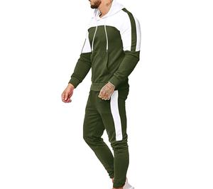 Chándal de invierno hecho a medida, conjunto de dos piezas, chándal con logotipo personalizado para hombre, chándal de alta calidad al por mayor para hombre - Product Image 2