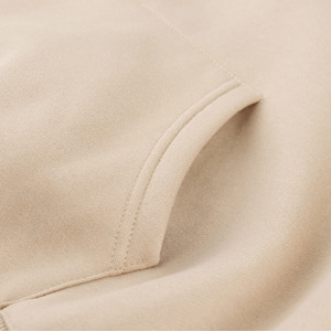 Sudadera con capucha de lana de algodón 100% pesado con logotipo personalizado para hombre, diseño básico de Sudadera con capucha estampada de alta calidad para invierno - Product Image 5